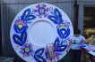 На Софиевской площади появятся тарелки с Петриковской росписью